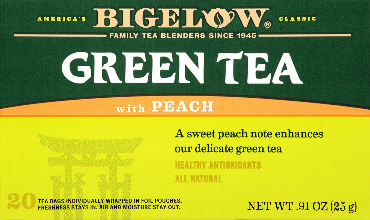 Bigelow Tea Green Peach 20 Bag