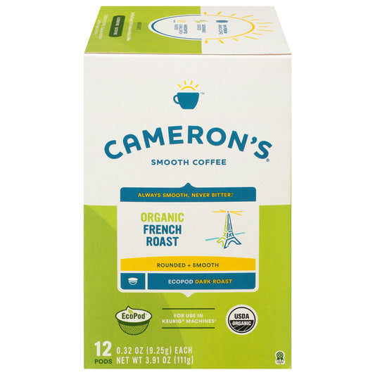 Camerons Coffee Coffee French Roasted 12Pack Organic