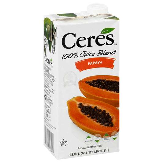 Ceres Juice Papaya 33.8 FO (Pack Of 12)