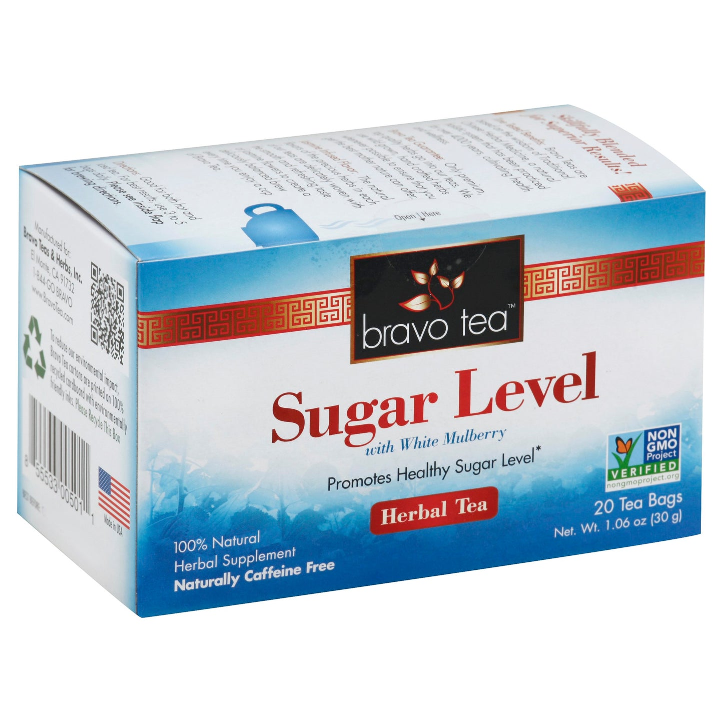 Bravo Teas Tea Sugar Level