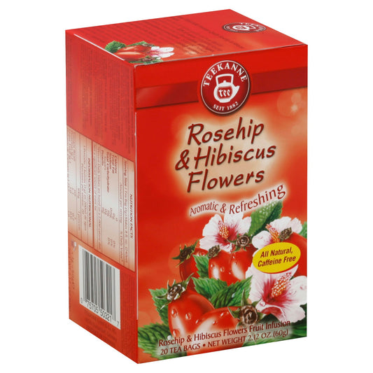 Teekanne Tea Herbal Rose Hip 20 Bag (Pack of 10)