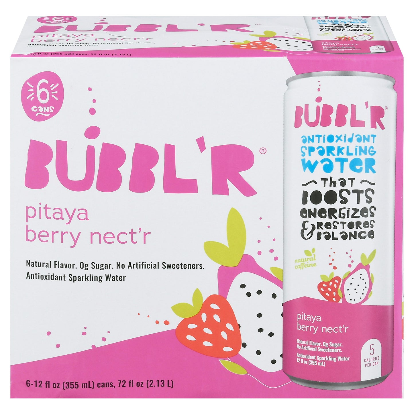 Bubblr Beverage Pitaya Berry Nectar