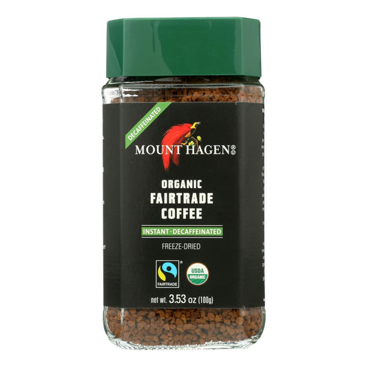 Mount Hagen Organic Fairtrade Instant Decaffeinated Coffee