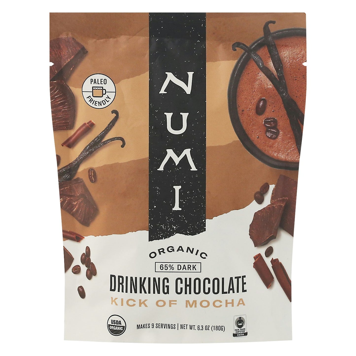 Numi Teas Drink Chocolate Mocha Kick