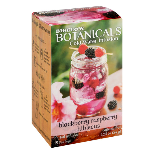 Bigelow Tea Blackberry Raspberry Hibiscus 1.23 oz (Pack of 6)