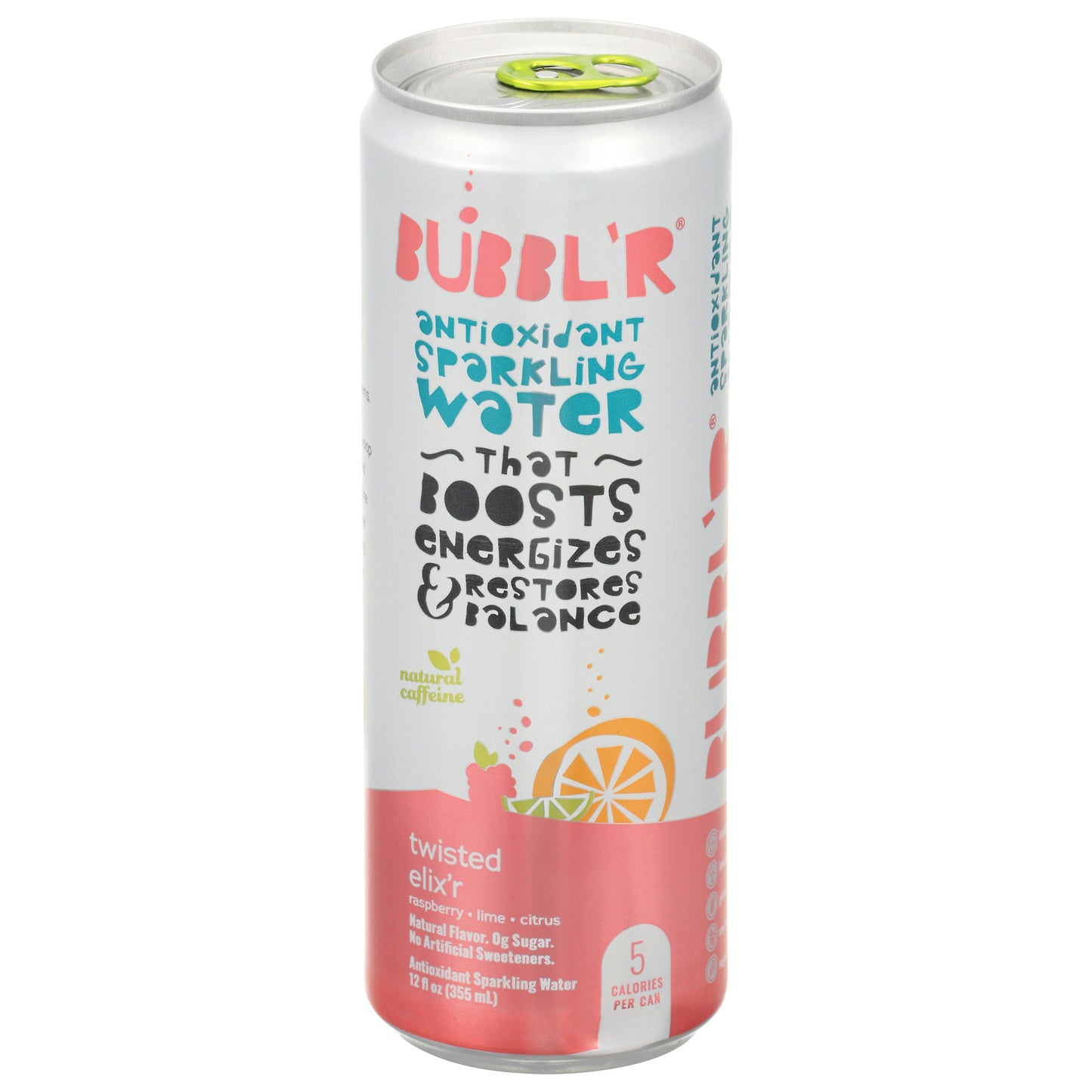 Bubblr Water Sparkling Twisted Elixrs