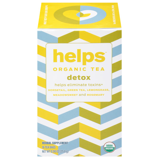 Helps Detox Tea 16 Bags (Pack of 6)