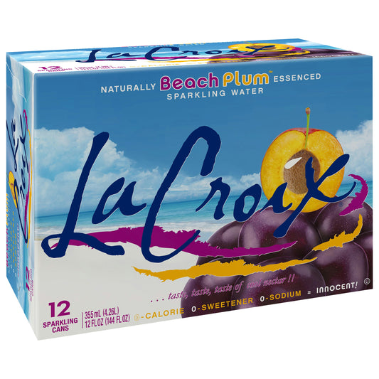 La Croix Water Sparkling Beach Plum