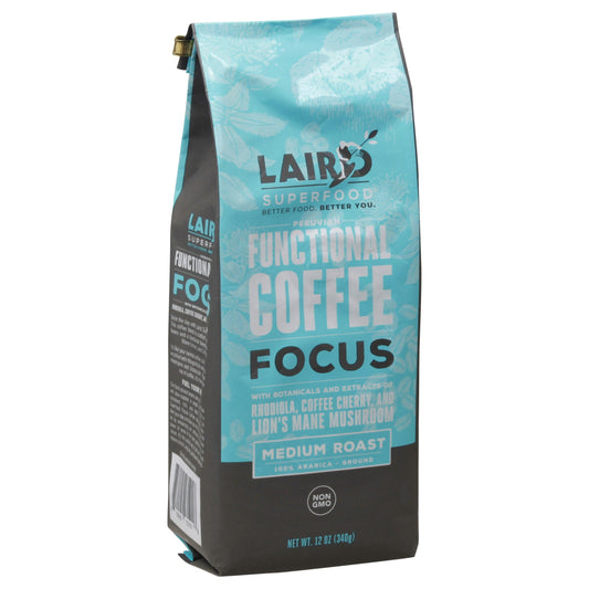 Laird Superfood Coffee Adaptogen Focus Medium