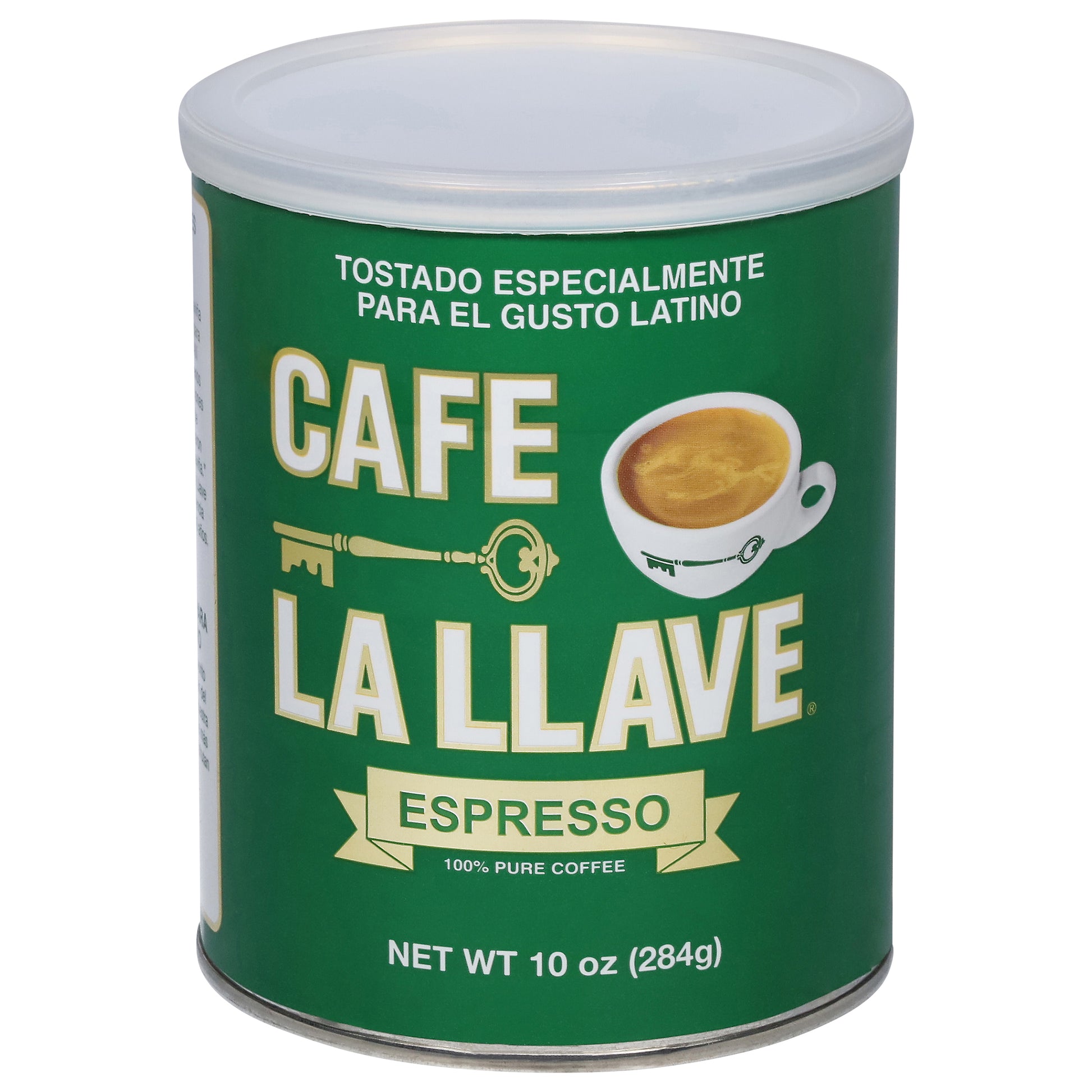 Cafe La Llave Espresso Pure Coffee 10 oz Pack of 6