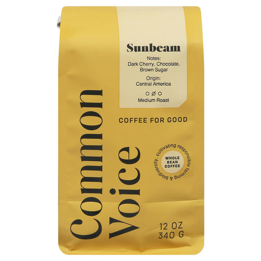 Common Voice Coffee Co Coffee Medium Roast Sunbean