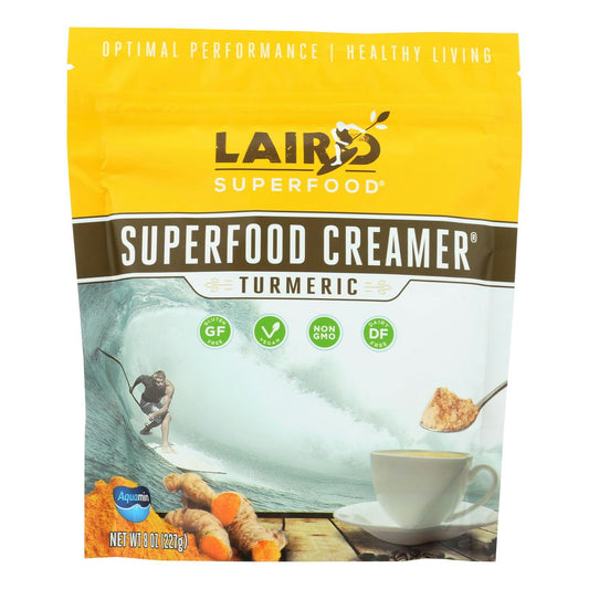 Laird Superfood - Superfood Creamer Turmeric 8 oz (Pack of 6)