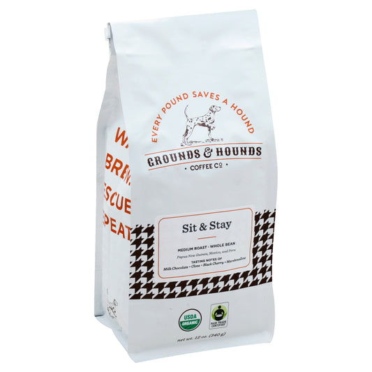 Grounds & Hounds Coffee Coffee Sit Stay Whole bean