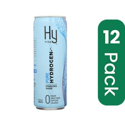 Hyvida Brands - Water Sparkling Hydrogen Pure - 12 F (Pack of 12)