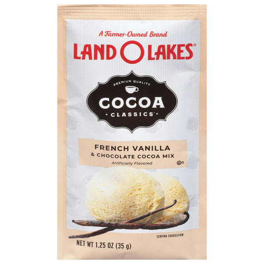 Land O Lakes Mix Cocoa Classic French Vanilla 1.25 oz (Pack of 12)