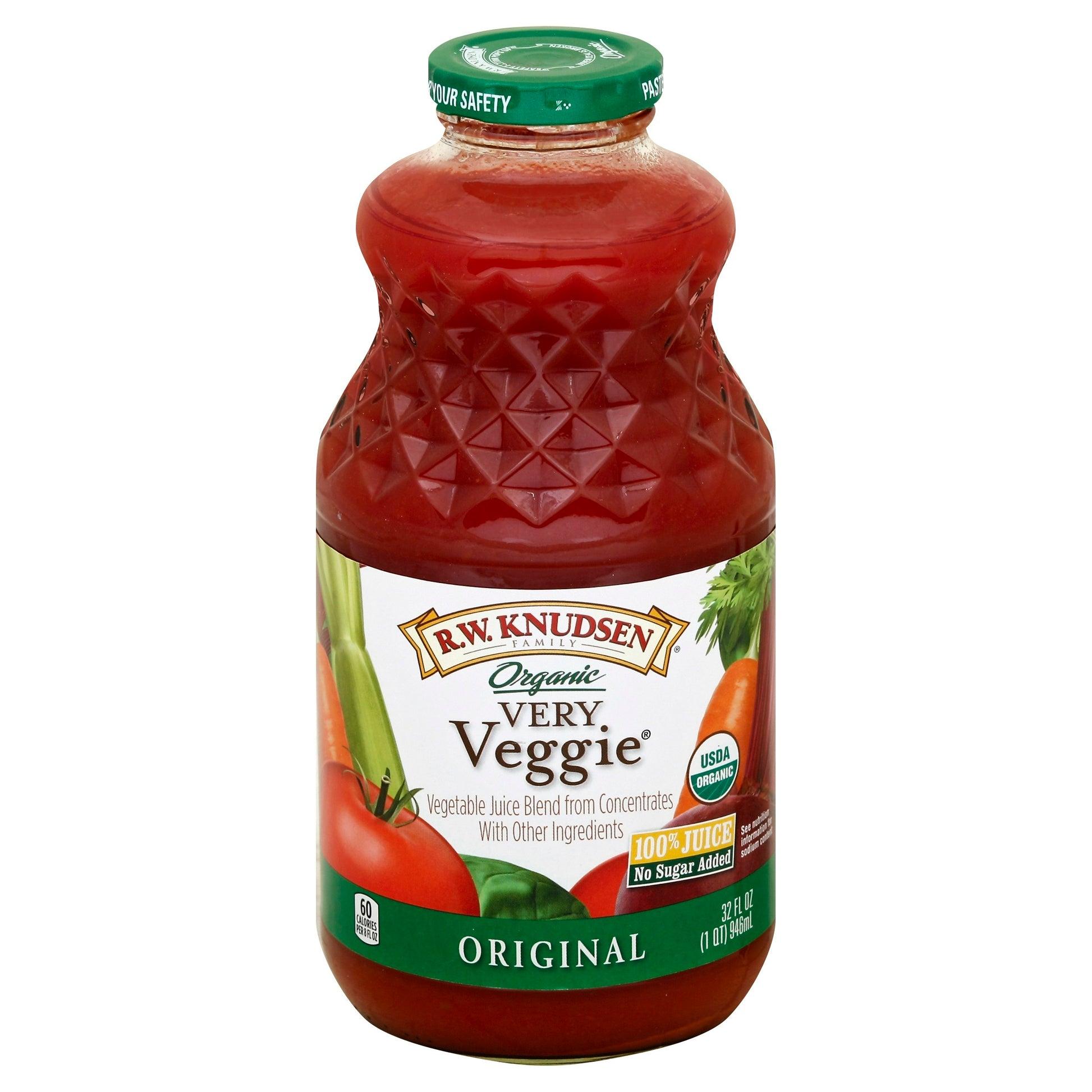 Knudsen Juice Very Veggie 32 FO (Pack of 6)