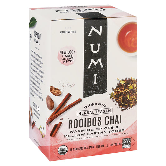 Numi Teas Rooibos Chai Tea 18 Bags