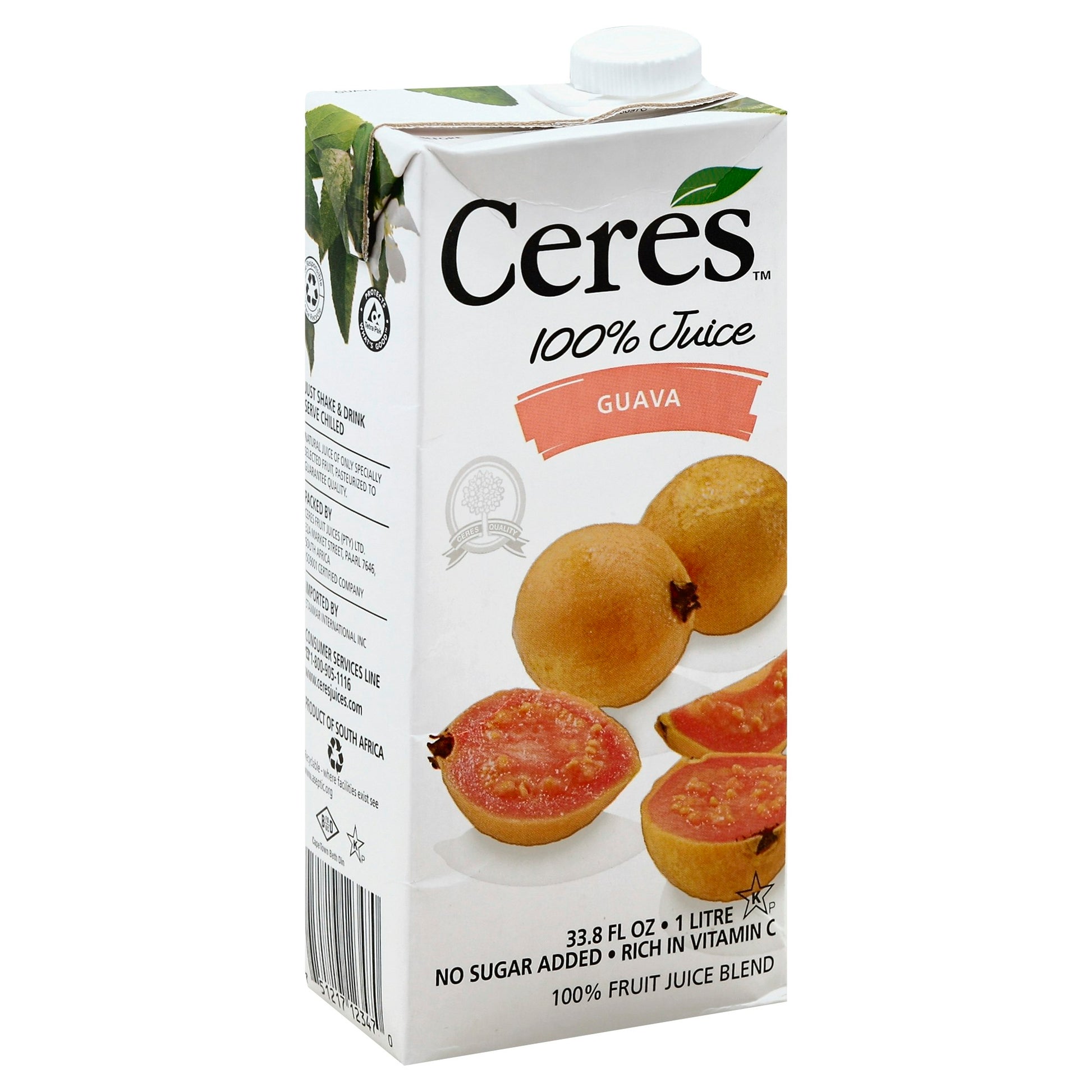 Ceres Juice Guava 33.8 FO (Pack of 12)