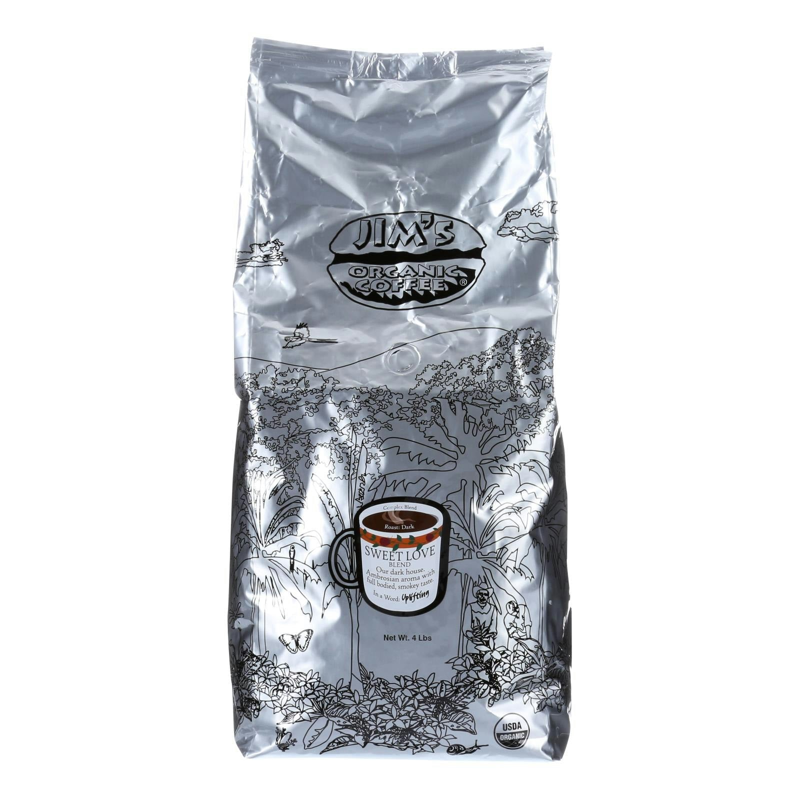 James C Eb Coffee Sweet Love Blend 5 Lb