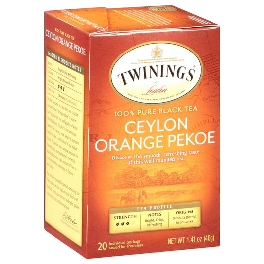 Twining Tea Tea Ceylon 20 Bag (Pack of 6)