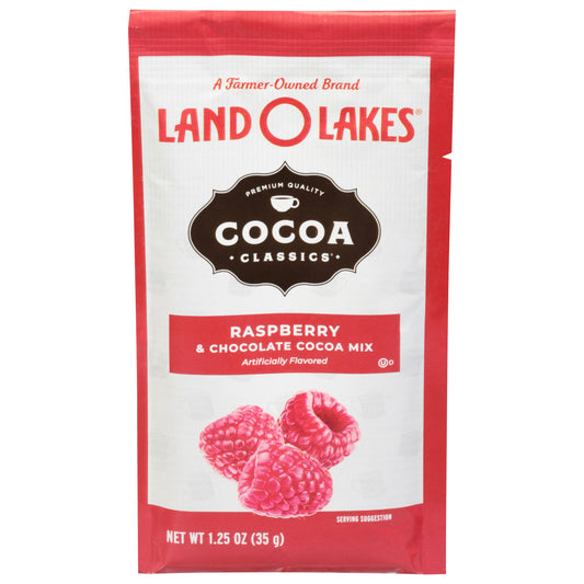 Land O Lakes Mix Cocoa Classic Raspberry 1.25 oz (Pack of 12)