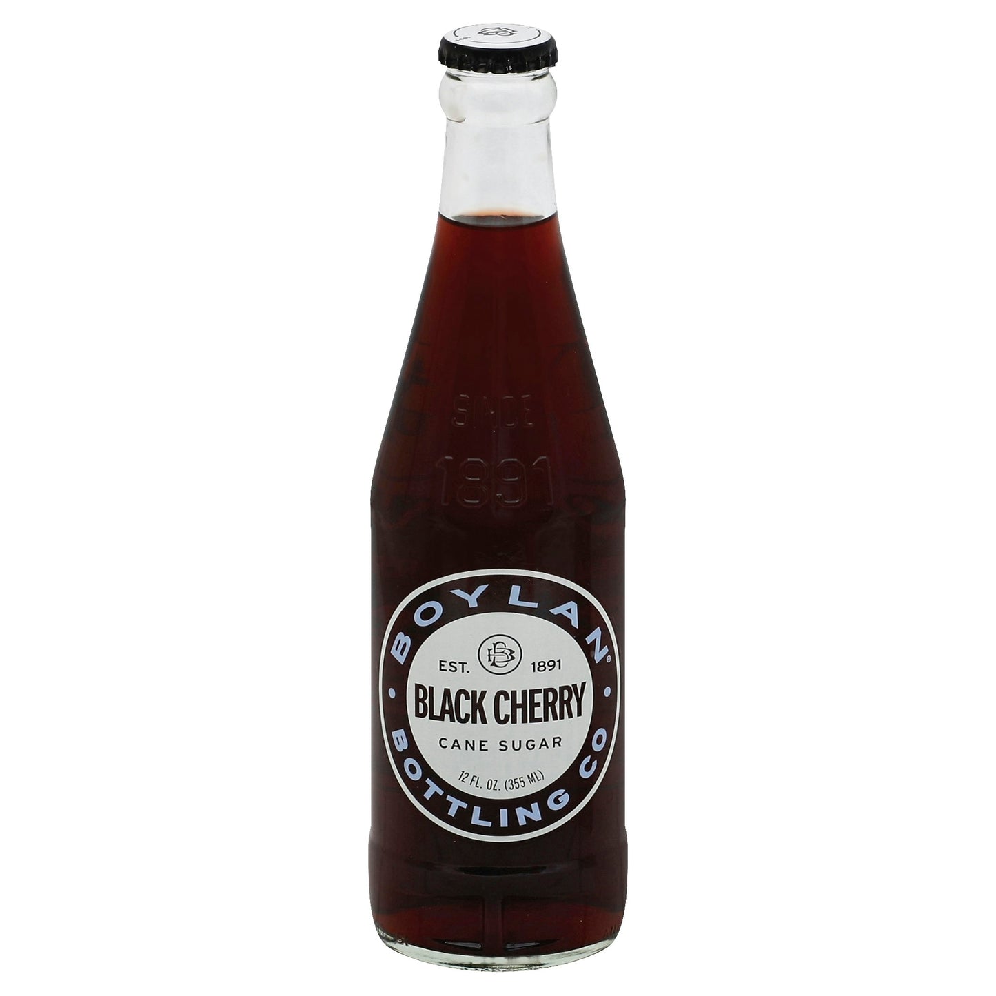 Boylan Soda Black Cherry 12 FO (Pack of 12)