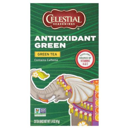 Celestial Seasonings Tea Grain Antioxidant 20 Bag (Pack of 6)