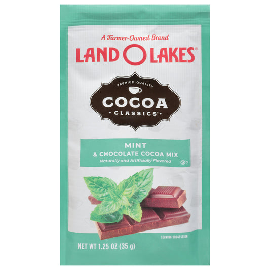 Land O Lakes Mix Cocoa Classic Mint 1.25 oz (Pack of 12)