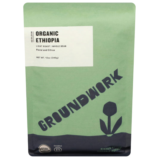 Groundwork Coffee Coffee Ethiopia Single Organic