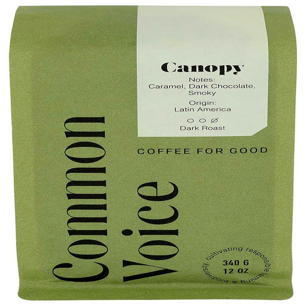 Common Voice Canopy Blend Dark Roast Whole Bean Coffee