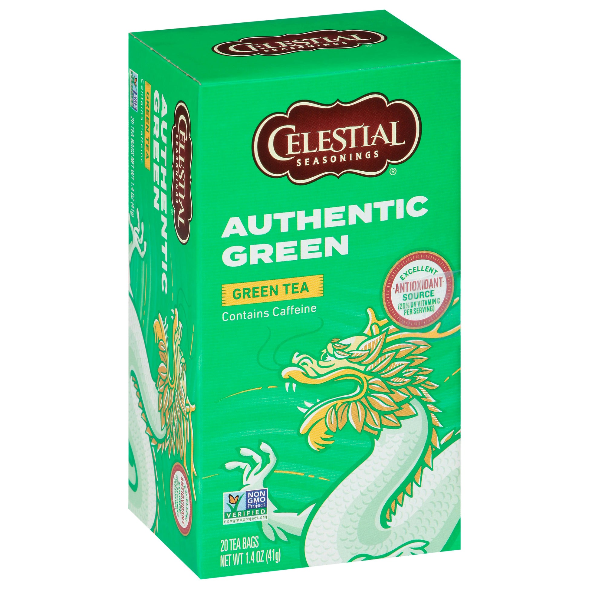 Celestial Seasonings Tea Grain Authentic 20 Bag (Pack of 6)