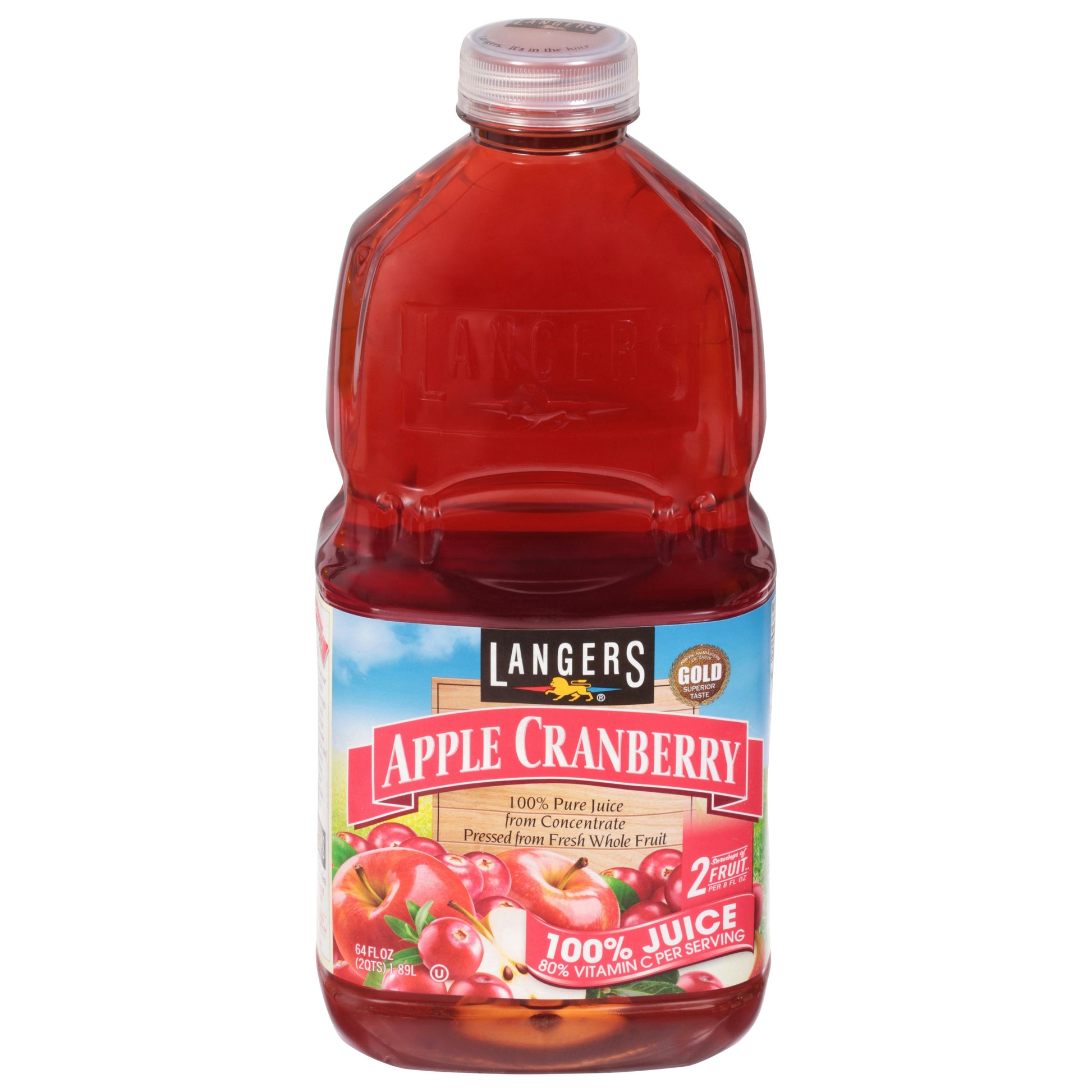 Langers Juice Apple Cranberry 100%