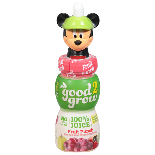 Good2Grow Juice Fruit Punch 100Percent Juice 6 Oz (Pack of 12)