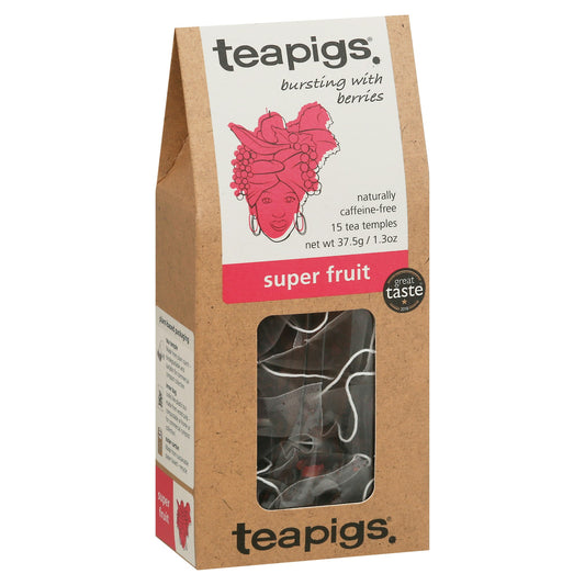 Teapigs Tea Super Fruit 15 Bag (Pack of 6)