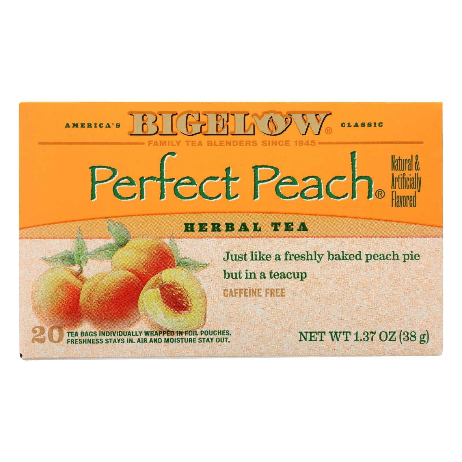 Bigelow Tea Bags Herb Perfect P20 Count - 1.37 oz (Pack of 6)