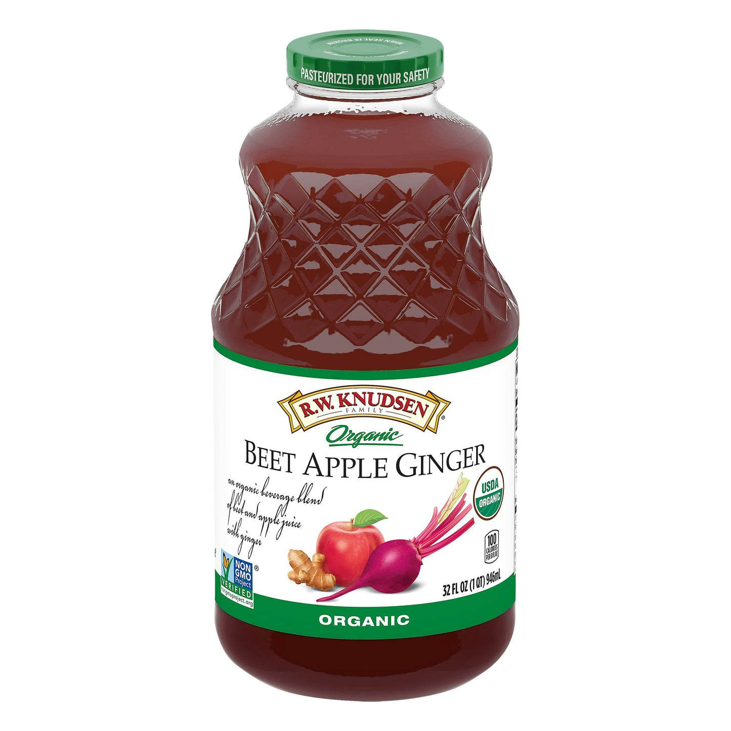 Knudsen Juice Beet Apple Ginger 32 FO (Pack of 6)