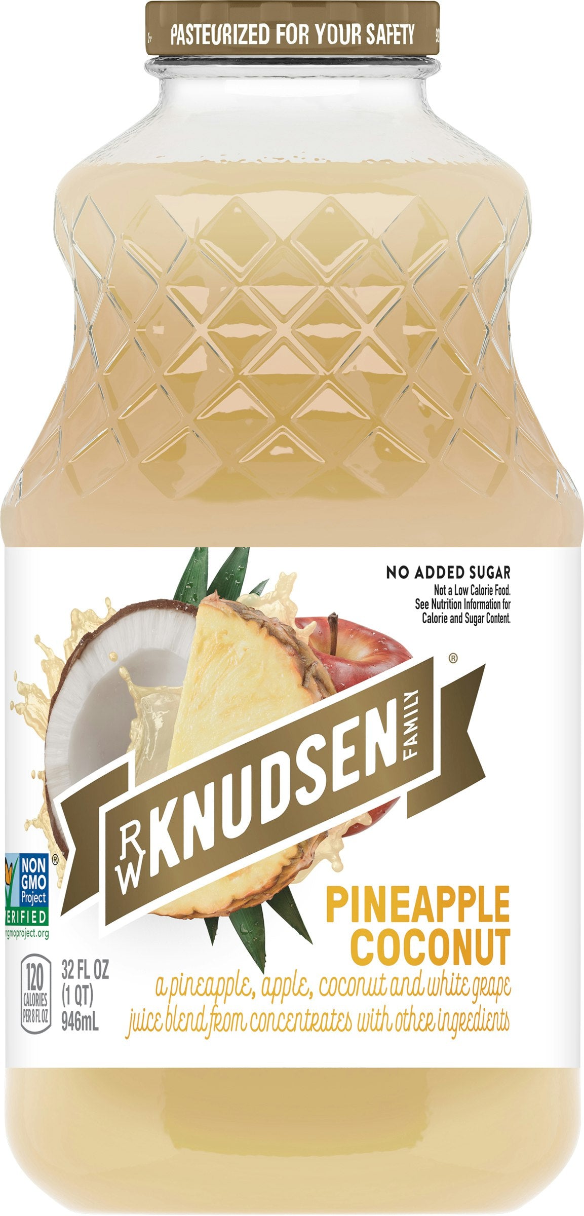 Knudsen Juice Pineaple Coconut 32 fl oz (Pack of 6)