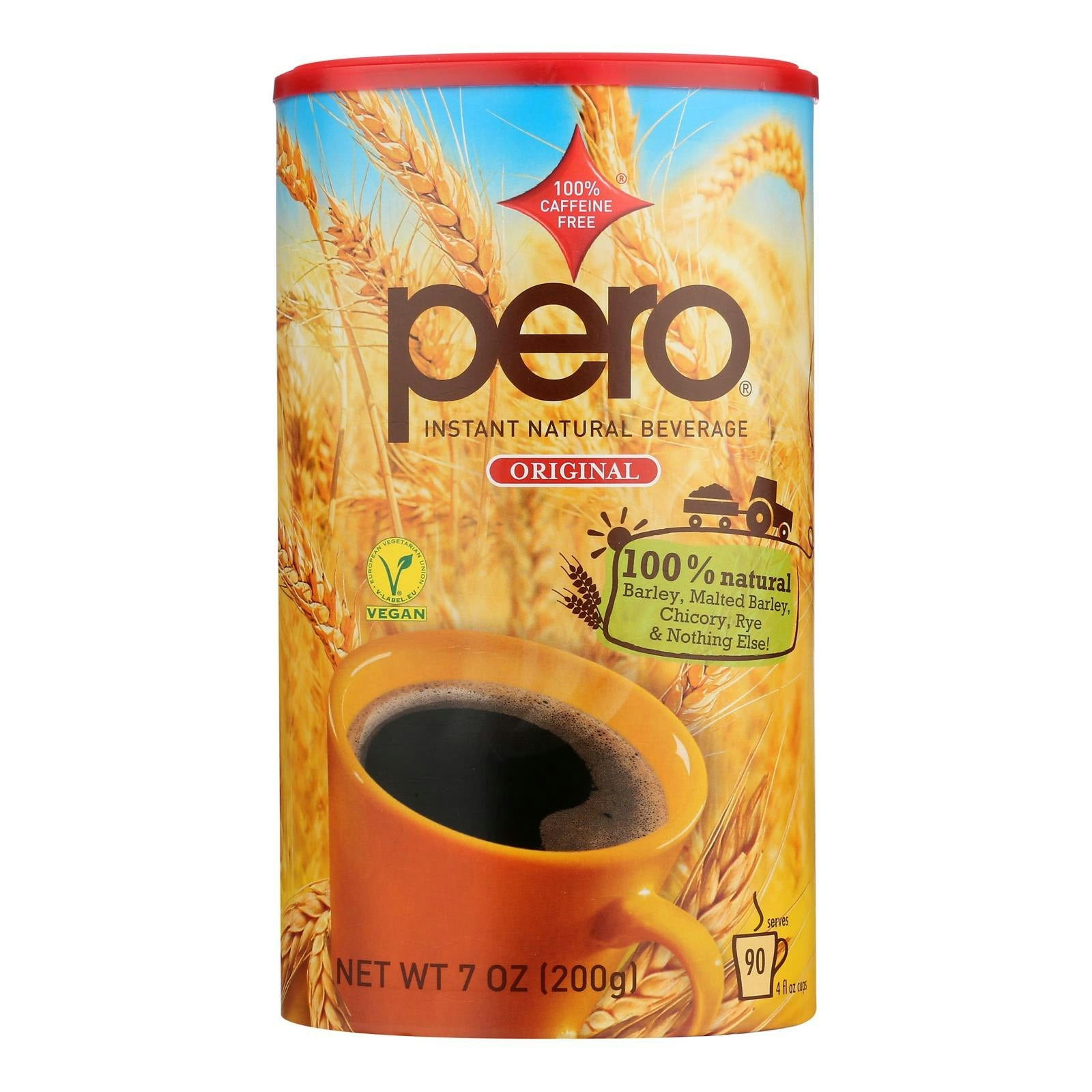 Pero Instant Natural Beverage 7 oz (Pack of 6)