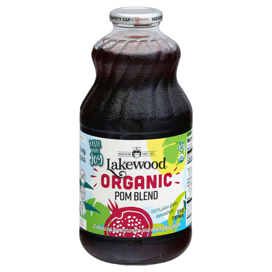 Lakewood Juice Pomegranate Organic 32 FO (Pack of 6)